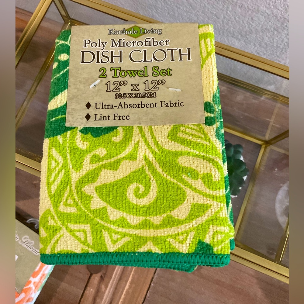 Microfiber cloths, designed in Hawaii!